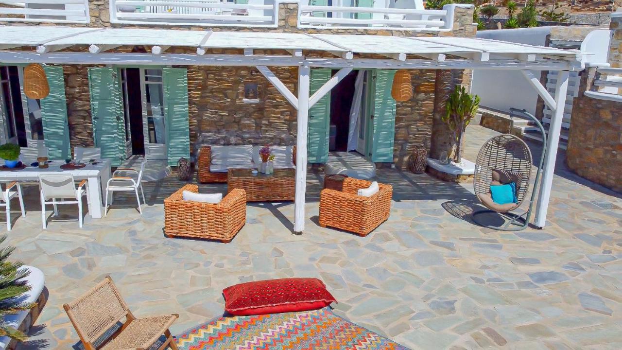 Mando Pool Villas W Sea Views - Five Bedrooms Super Paradise part Kültér fotó