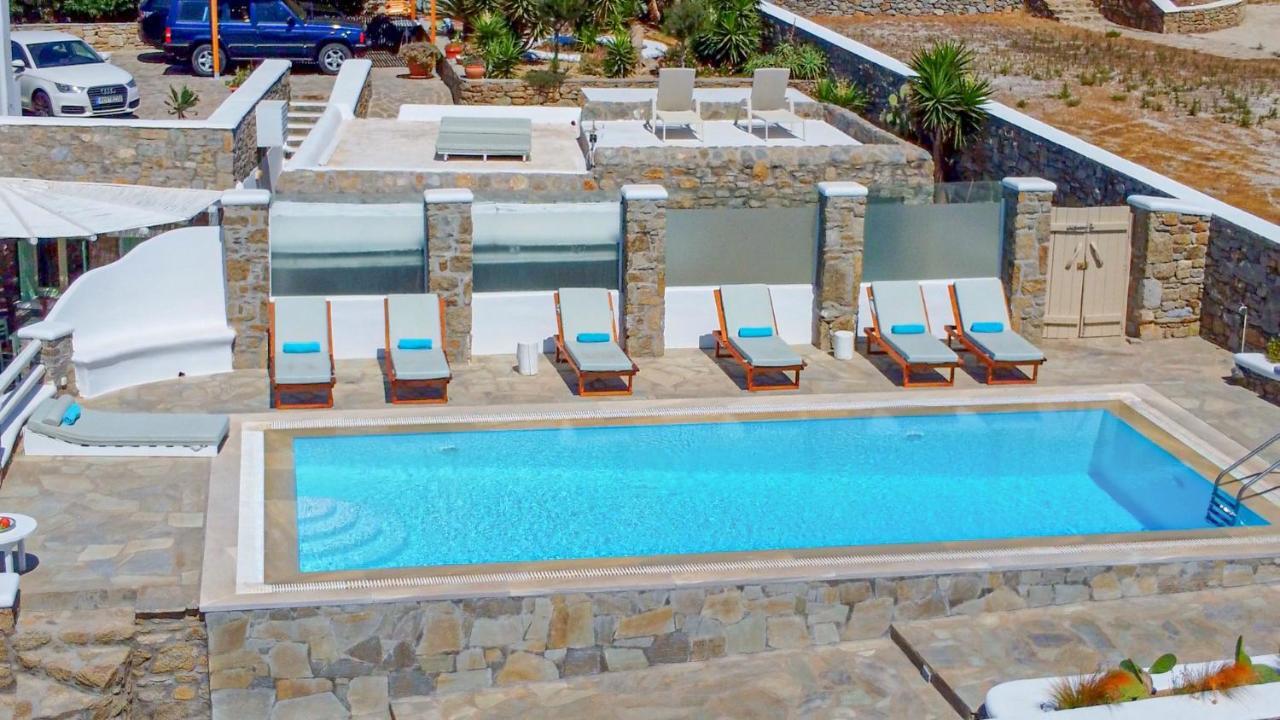 Mando Pool Villas W Sea Views - Five Bedrooms Super Paradise part Kültér fotó