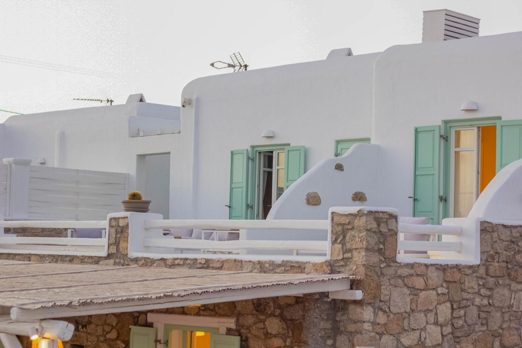 Mando Pool Villas W Sea Views - Five Bedrooms Super Paradise part Kültér fotó