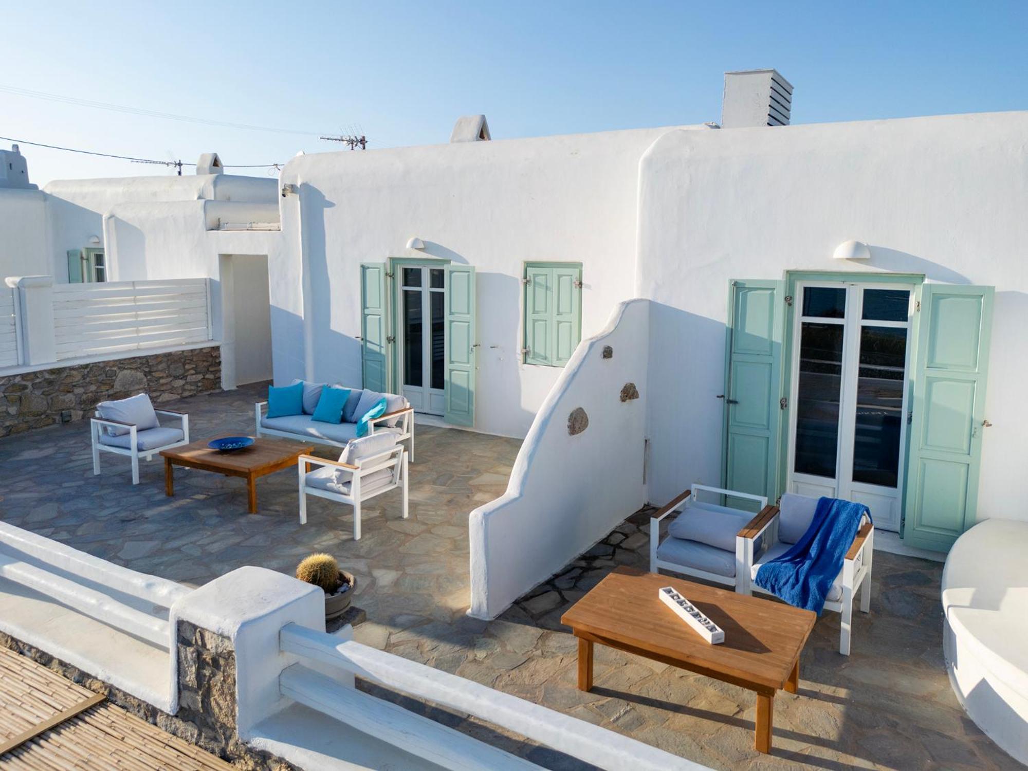Mando Pool Villas W Sea Views - Five Bedrooms Super Paradise part Kültér fotó