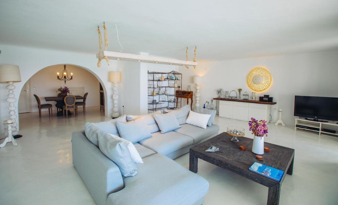 Mando Pool Villas W Sea Views - Five Bedrooms Super Paradise part Kültér fotó